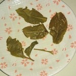 天仁茗茶 - お茶を淹れた後の茶葉