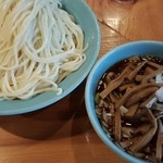 つけそば屋 麺楽 - 201508メンマ入り 特盛り￥1000