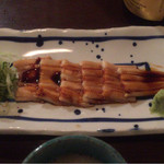 あなご屋銀座ひらい - 煮穴子 (2015.7月撮影)