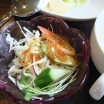 黄鶴 - ミニサラダ、普通。