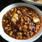 黄鶴 - 『麻婆豆腐』小皿に大盛。