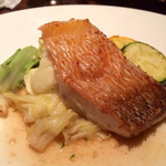 Restaurant OKADA - ［３回目］Plats：山口県萩から届いた甘鯛のウロコ焼き