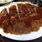 ブルドック - キターッ！ワラジ大のメンチカツ