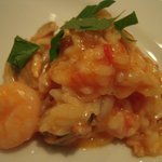 オステリア・ナカムラ - 魚介のリゾット（３分の１）