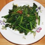 Shirin Yoichi - 炒青菜（季節の野菜炒め）\800