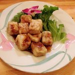 Shirin Yoichi - 台湾風揚豆腐サイコロあんかけ\800