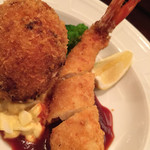 海老フライ&カニクリームコロッケ
