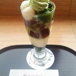 茶寮都路里 - 翠玉パフェ　1300円くらい。