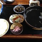 Sengyo Motobu Sashimi Tei - いか汁定食