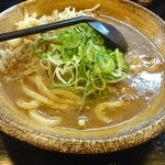 得正 - カレーうどん チーズトッピング