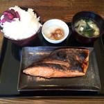 食事処 桜の木 - 銀鮭定食