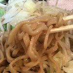 麺や あかつき - 自家製極太麺　