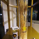 サッポロビール千葉工場 マリンハウス - 黒ラベル1缶にはこれくらいの大麦が使われるそうです