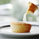 渋谷チーズスタンド - デザート　のびるチーズケーキ