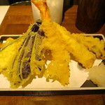 立呑み 魚椿 - 天ぷら４種盛