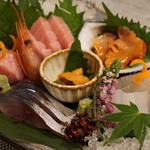 禅紫 - 15.08　お刺身盛り合わせ