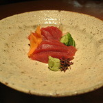 酒とそば まるき - 本鮪のお造り