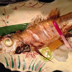 魚店亜紗 - ノドグロの塩焼き