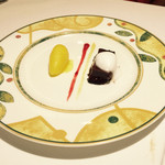 レストラン アラジン - フォンダンショコラとオレンジシャーベット 2015-8