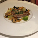 レストラン アラジン - フランス産孔牛ロースと夏野菜 2015-8