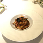 レストラン アラジン - 阿寒湖ザリガニとジロール茸 2015-8