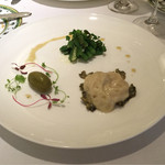 レストラン アラジン - 煮鮑の肝ソース 2015-8