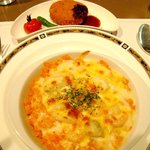 ＴＨＥ ＯＲＣＨＡＲＤ - ('10/05)シーフードドリアとコロッケ