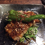 紅紅火火 - 2015.8. 鱧の薄衣揚げ 梅干し風味の油淋ソース