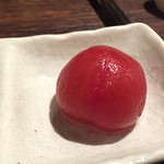 紅紅火火 - 2015.8. ミニトマトのコンポート キンモクセイの香り