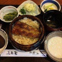 ぎんざ 神田川 - 鰻とろ御飯 2010円