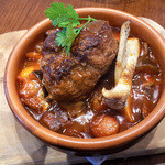 BREAD＆DISHES　MUGINOKI - 「糸島産豚雷山豚の煮込みハンバーグLunch」（1,280円）。見た目もデリシャス♪