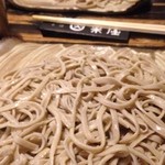 因業屋 - いつもの定番、もりそば。