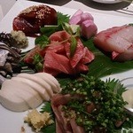 くいもんや す多ち - 5人前の刺身盛り