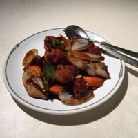 中国飯店 三田店 - 黒酢の酢豚