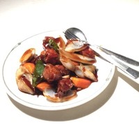 中国飯店 三田店 - 黒酢の酢豚