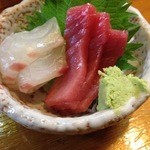 Mikimatsu - 噂のお通し　マグロと白身