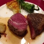 肉　イチボと子羊