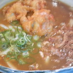 たけうちうどん店 - カレーうどん（夜限定、とり天三個）