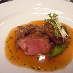 ア・ラ・ルーシュ - オーストラリア産仔羊 背肉と肩ロースを2種類の調理法で