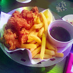 ビルボードライブ東京 - 「フライドチキン＆ポテト」　１３８０円