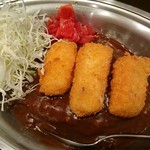 インデアンカレー - クリームコロッケカレー♪