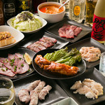 焼肉 ホルモン閻魔 - えんまコース