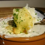 北参道 LA CAVE - ［５回目］新玉ねぎのグラタン(680円)