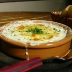 北参道 LA CAVE - ［５回目］新玉ねぎのグラタン(680円)