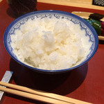 Hanashima - 炊きたてのツヤツヤご飯は絶品でした