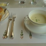 2015/8  テラスランチ：じゃがいものスープ（温）