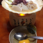 Kachikachi Yama - 海鮮味噌貝焼き 680円 刺身でも食べられそうなホタテが入っていました。