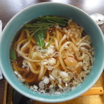 水月 - かけうどん　450円