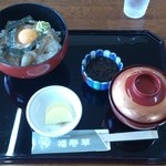 いかやき 福寿草 - イカ刺し丼。。。720円。。。