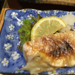 魚河岸えびす - えびすセットの料理:鮭のハラス焼き